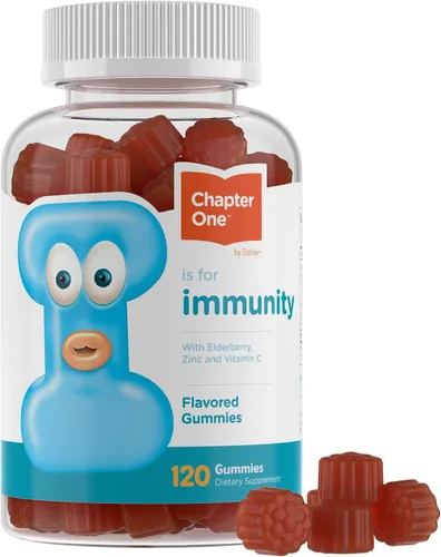 Vista 7 de Zahler - Gomitas de apoyo inmunológico Chapter One con vitamina C, zinc y bayas de saúco negro, para niños y adultos (60 unidades), Kosher