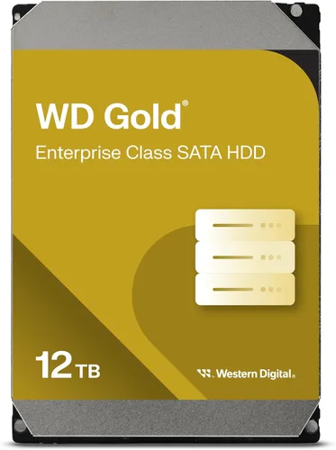 Vista 12 de Western Digital Disco duro interno de clase empresarial WD Gold de 2 TB - 7200 RPM, SATA 6 Gb/s, caché de 128 MB, 3.5" - WD2005FBYZ