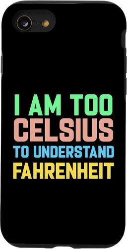 Vista 18 de Funda para iPhone 16 con texto "I am Too Celsius To Understand Fahrenheit