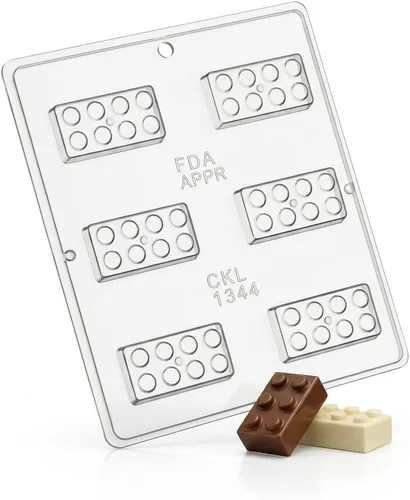 Vista 4 de Building Block Pieces Chocolate Candy Mold 1344