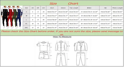 Vista 2 de Conjunto deportivo para hombre, traje de ocio, color sólido, cremallera, suéter, pantalones, traje deportivo, conjunto casual para hombres