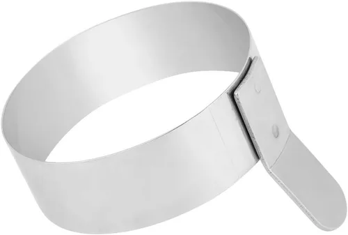 Vista 6 de Anillo redondo de acero inoxidable de 3.5 pulgadas para freír huevos, panqueques, moldes para cocinar para el desayuno