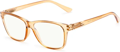 Vista 8 de Readers Readers.com - Gafas de lectura: The Francis Computer, Plástico Retro Square Style para Hombre y Mujer
