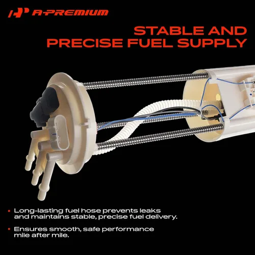 Vista 9 de A-Premium Conjunto de módulo de bomba de combustible eléctrica con sensor de presión compatible con Chevrolet/Chevy S10 1997-2002 y GMC Sonoma