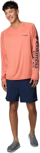 Vista 3 de Columbia Pantalón corto PFG Backcast IV de secado rápido para hombre Azul marino colegial