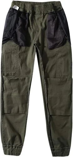 Vista 4 de Pantalones vaqueros de motociclista con pantalones cargo de armadura para hombres y mujeres