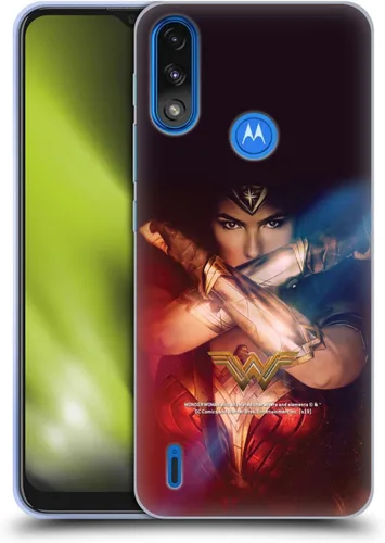 Vista 11 de Head Case Designs Officially Licensed Wonder Woman Movie Bracelets of Submission Posters Soft Gel Case Compatible with Moto E7 Power/Moto E7i Power