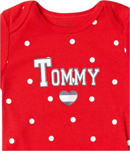 Vista 5 de Tommy Hilfiger Paquete de 4 mamelucos para niñas para bebé, 4