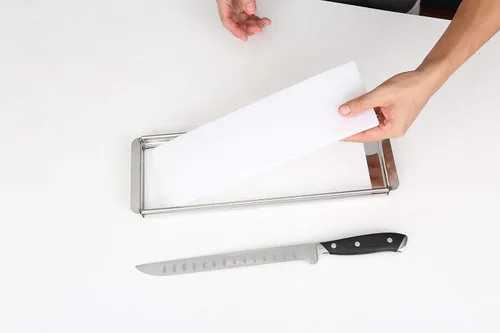 Vista 7 de Kit avanzado de rebanadora de carne seca de ternera, rebanadas uniformes 100% de precisión garantizadas, grosor ajustable, apto para lavavajillas