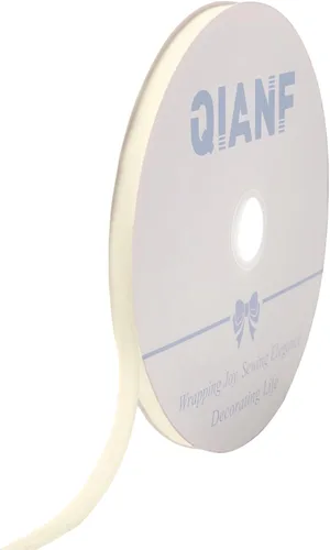 Vista 71 de QIANF Cinta de terciopelo, de 1-1/2 pulgada, carrete de 25 yardas (blanco)