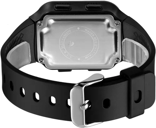 Vista 6 de Large Numbers Digital Watches for Men Women Elderly Waterproof Wrist Watch Negro y Negro