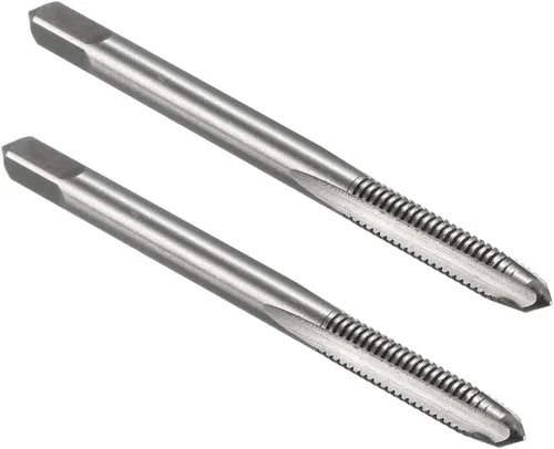 Vista 14 de uxcell - Grifos métricos de máquina M0.8 x 0.2mm H2 de acero de alta velocidad con 3 hélices rectas para roscado de tornillos, herramienta