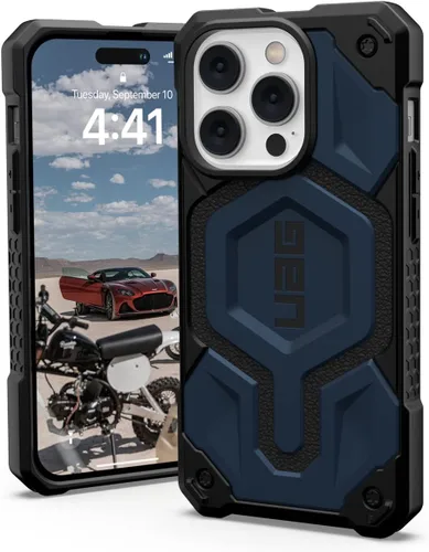 Vista 14 de Urban Armor Gear UAG-IPH22LB-PMS-BK - Funda resistente a los impactos para iPhone 14 Pro Max (6.7), color negro