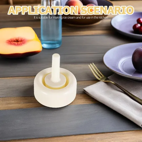 Vista 12 de UPKOCH Moldeador de cono de helado de cocina, rodillo de cono crujiente, kit de molde de cono de helado, máquina de rollos de huevos, 9.25 pulgadas