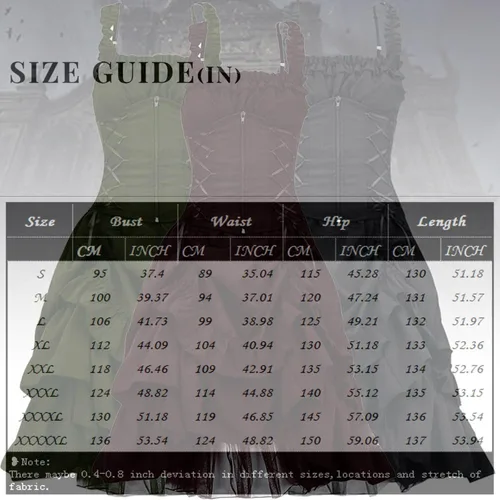 Vista 2 de Vestidos negros para Halloween, vestido gótico de graduación, tirantes irregulares, con corsé, vestidos de encaje, otoño 2023, S-5XL