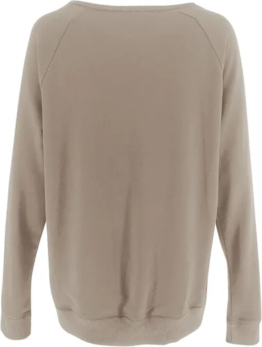 Vista 4 de PRETTODAY Sudaderas casuales de cuello redondo para mujer, manga larga, estilo raglán, color liso, holgadas
