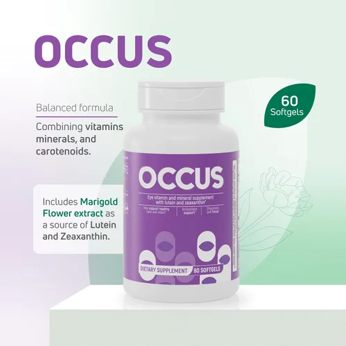 Vista 2 de Vitaminas Ojos Luteína Zeaxantina A C E Zinc Support 60