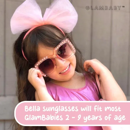 Vista 6 de GlamBaby - Gafas de sol para niños, ligeras y cómodas, modernas para niños