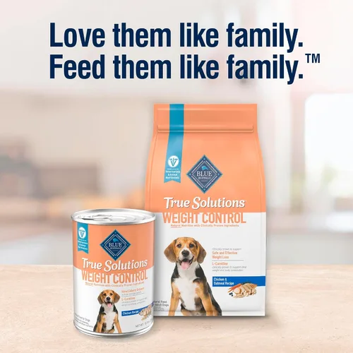 Vista 9 de Blue Buffalo True Solutions Alimento seco natural para control de peso para perros adultos, con pollo, bolsa de 4 libras