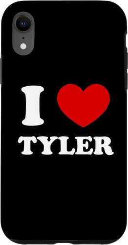 Vista 8 de Carcasa divertida Tyler Tyler para iPhone 11 I Love Tyler I Heart