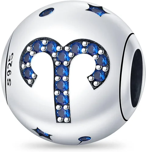 Vista 68 de Pandach 12 dijes de cumpleaños con signo del zodiaco de plata de ley 925 con piedra natal para mujer, pulsera, collar, pulsera, regalo para mujeres