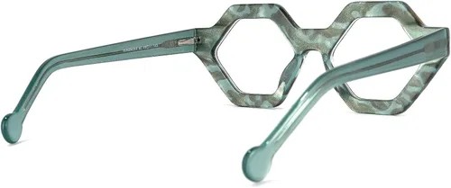 Vista 7 de Voogueme Gafas de marco geométrico para mujer Ailsa