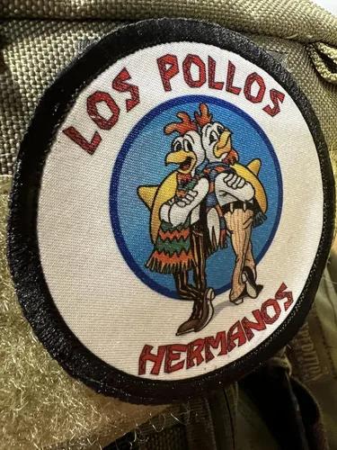 Vista 4 de Parche de Morale Los Pollos Hermanos. Hecho en los Estados Unidos!
