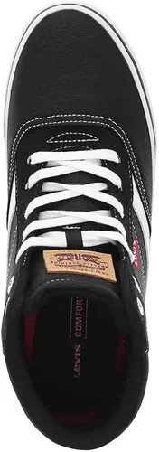 Vista 2 de Levi's Mens Lance Mid CT CVS UL Canvas and Vegan Suede Casual Lace-Up Sneaker Shoe