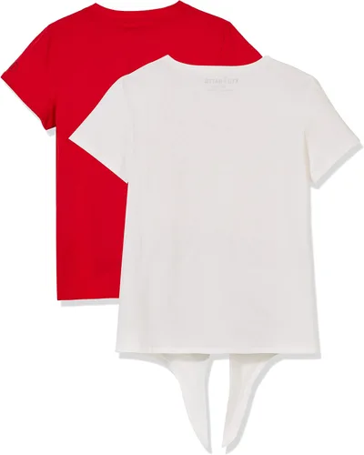 Vista 2 de Kid Nation Kids Unisex 2 paquetes de camisetas y pijamas sólidos y gráficos para niños de 4 a 12 años