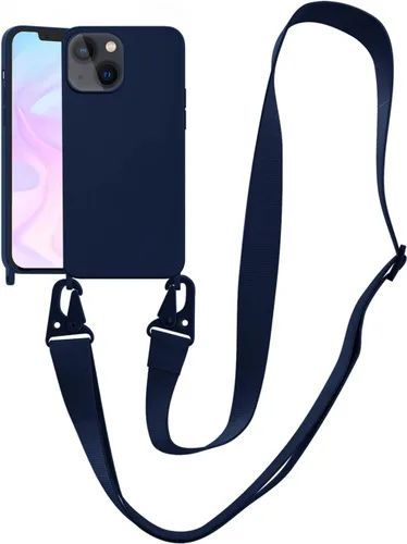 Vista 20 de Funda compatible con iPhone 8 Plus, iPhone 7 Plus/6 Plus/6S Plus con cordón, funda cruzada para iPhone con correa ajustable de silicona para iPhone