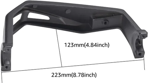Vista 5 de A & UTV PRO Protector de manillar de aluminio compatible con accesorios Can Am Ryker 600 900 Sport y Ryker Rally Edition, repuesto OEM # 219400998