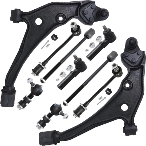 Vista 67 de Detroit Axle - Kit de suspensión frontal de 10 piezas para Dodge Avenger 2008-2014, Chrysler Sebring 2007-2010, 2 brazos de control inferiores, 2