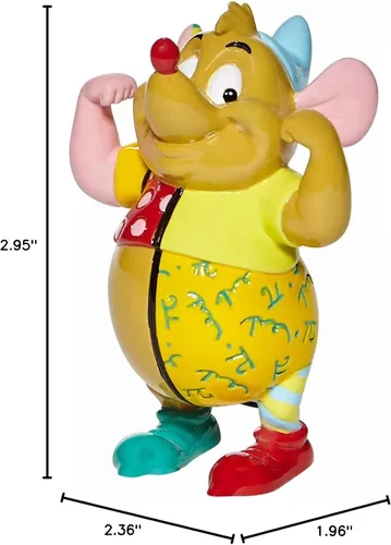 Vista 8 de Enesco Disney by Romero 6008532 - Figura miniatura de Britto Cinderlla Gus, 2.95 pulgadas, multicolor