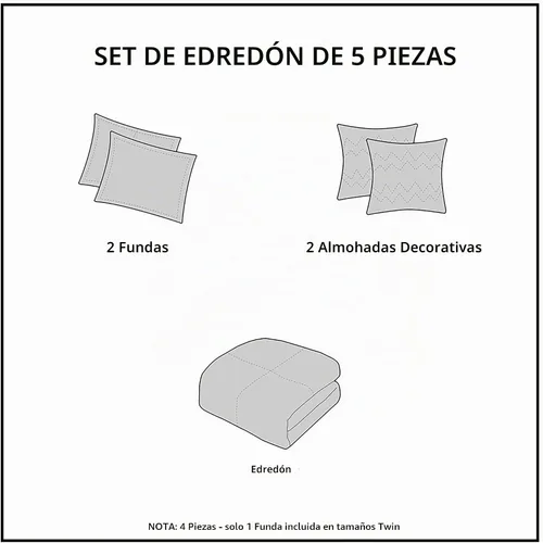 Vista 7 de Juego de edredón de Intelligent Design con diseño floral vibrante, ropa de cama para niñas, juego de funda de almohada combinada, almohada Floral