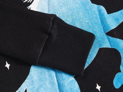 Vista 4 de Dolphin&Fish Pijama completa de manga larga para niños y niñas