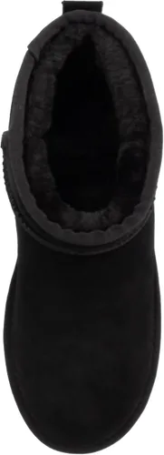 Vista 3 de Xiakolaka Mini botas clásicas de plataforma para mujer, botas de nieve antideslizantes de gamuza para invierno