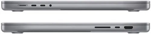 Vista 3 de Apple MacBook Pro 2023 con chip M2 Pro CPU de 12 núcleos/GPU de 19 núcleos (16.2 pulgadas, 32 GB de RAM, 512 GB de almacenamiento SSD) gris espacial