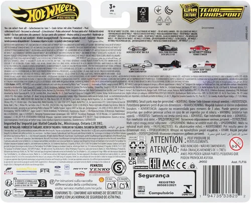 Vista 4 de Hot Wheels 2024 Ford Mustang RTR Spec 5-FD Aero Lift