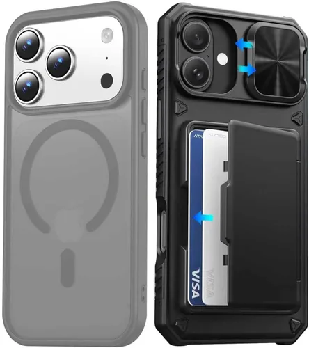 Vista 128 de Funda transparente para iPhone 11 con protector de pantalla, compatible con Magsafe, antiamarilleo, protección de grado militar, a prueba de golpes