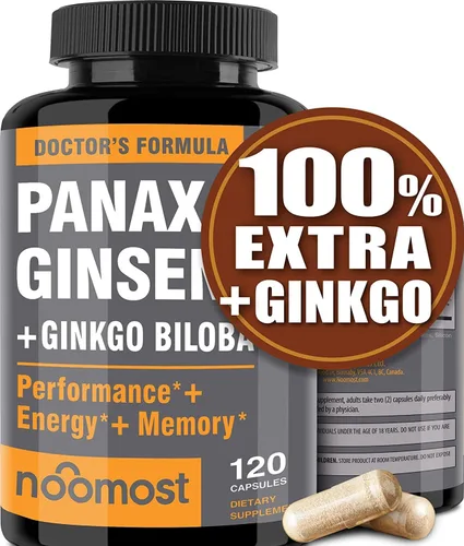 Vista 2 de Panax Ginseng con refuerzo cerebral