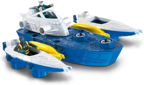 Vista 4 de Mattel Matchbox Mega Rig Shark Adventure