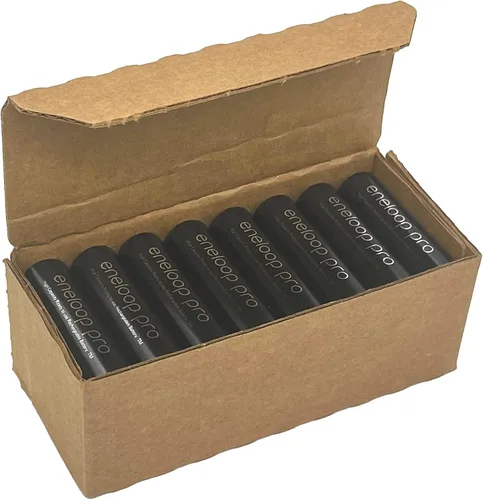 Vista 3 de Eneloop Panasonic BK-3HCA24/CA Pro AA Baterías recargables precargadas Ni-MH de alta capacidad, paquete de 24