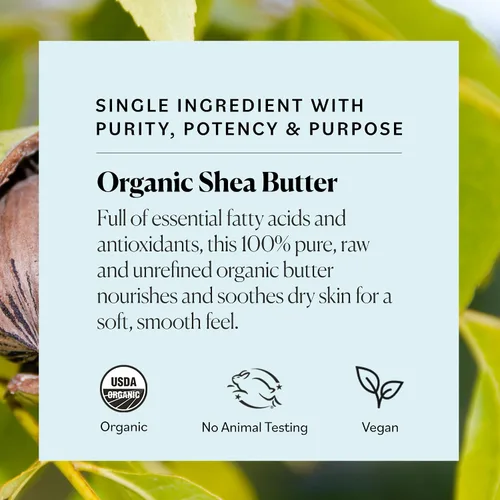 Vista 5 de Manteca de karité ecológica por Sky Organics, sin refinar, 100% pura manteca de cacao prima, 16 onzas, nutritiva para piel, hidratante de curación