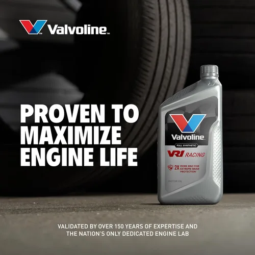 Vista 8 de Valvoline Aceite de motor sintético SAE 20W-50 VR1 Racing 1 QT