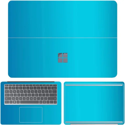 Vista 60 de SopiGuard Adhesivo para Microsoft Surface Laptop Studio 2021, envoltura de vinilo de borde a borde, incluye parte superior, teclado, paneles