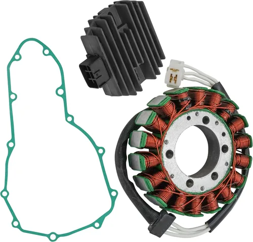 Vista 8 de Caltric Rectificador de estator y regulador con junta compatible con Kawasaki Versys 650 Kle650 2007-2014