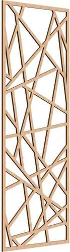 Vista 63 de Conway Paneles de pared decorativos de madera con calado, 9 3/8 pulgadas de ancho x 24 3/8 pulgadas de alto x 1/4 de alto, aliso
