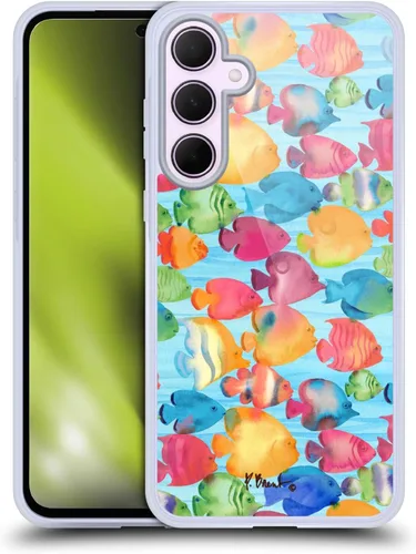 Vista 14 de Head Case Designs Funda de gel suave con licencia oficial de Paul Brent Agate Mermaid Coastal compatible con Samsung Galaxy A35 5G