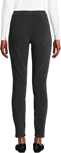 Vista 2 de Lands' End Leggings deportivos de pana de tiro alto para mujer