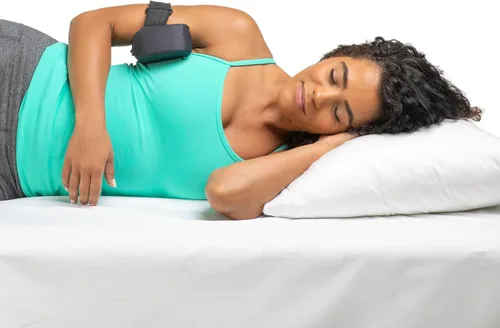 Vista 5 de OPTP Soporte de hombro PRO - Almohada de hombro para dolor de manguito rotador, uso durante la recuperación después de la cirugía y después